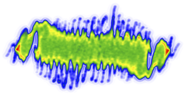 Two-stream instability measurement